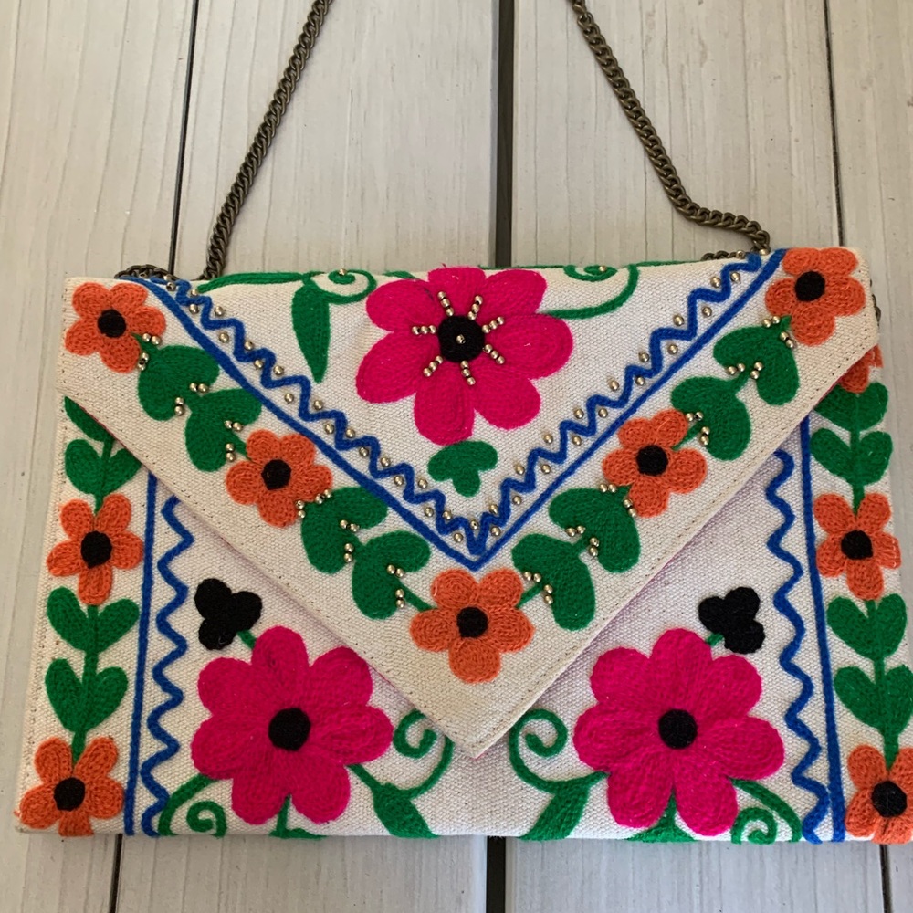 LOVESTITCH envelope clutch/crossbody bag